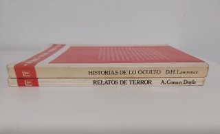 Lote 2 libros terror Editorial Fontarosa