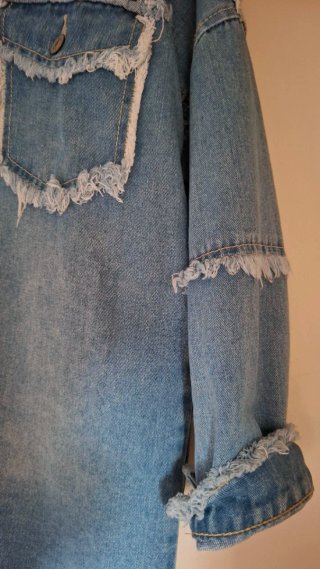 Chaqueta Denim Oversize Talla S