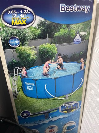 Piscina Bestway Steel Pro MAX 3.66m x 1.22m