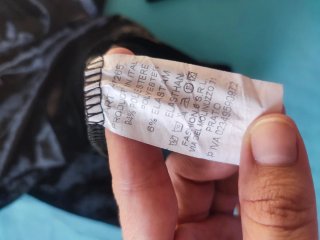 Top terciopelo hombros descubiertos talla S