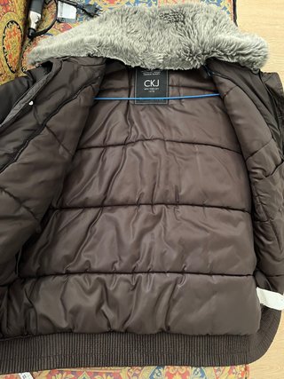 Cazadora Calvin Klein Marrón Talla XL