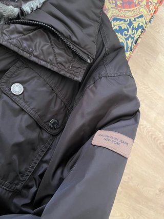 Cazadora Calvin Klein Marrón Talla XL