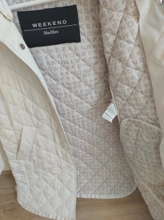 Cappotto Weekend Max Mara Bianco