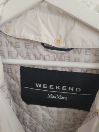 Cappotto Weekend Max Mara Bianco