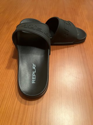 Sandalias Replay Negras