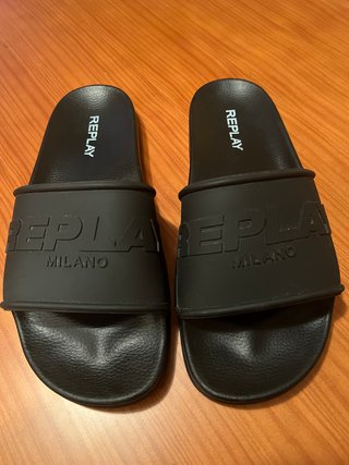 Sandalias Replay Negras