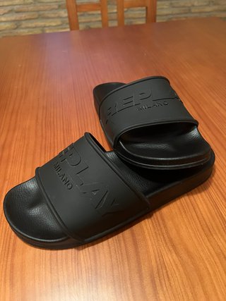Sandalias Replay Negras