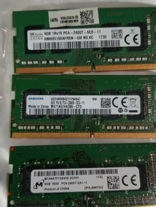Memorias RAM DDR2, DDR3, DDR4
