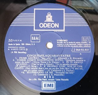 Mina - Cinquemilaquarantatre Vinilo