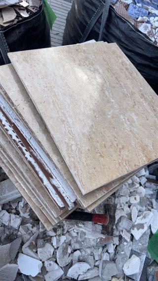 Baldosas beige para reformas