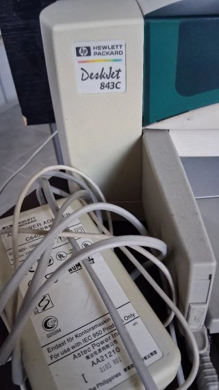 Impresora HP Deskjet 843C