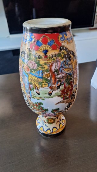 Jarrón Satsuma Japonés Exportación