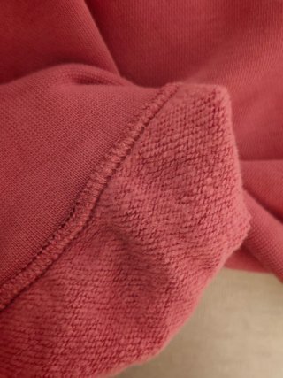 Sudadera Nike corta con capucha rosa Talla M