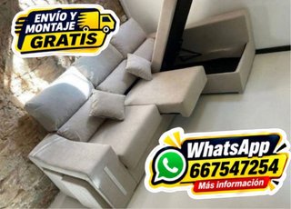 Divano chaise longue 3 posti