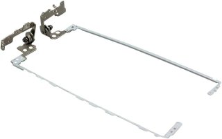 Zahara Juego de bisagras de pantalla LCD con tapa de repuesto para HP 15-BS 15T-BS 15-BW 15Z-BW 250 G6 255 G6