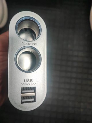 Cargador mechero coche USB Doble