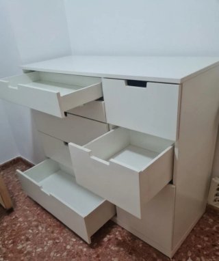 Cajonera Ikea Nordli Blanca
