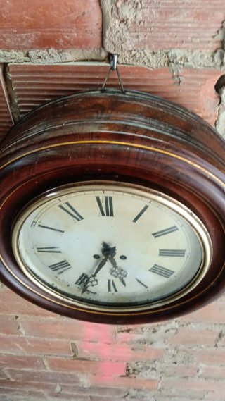 Reloj de pared antiguo Francia S.XIX