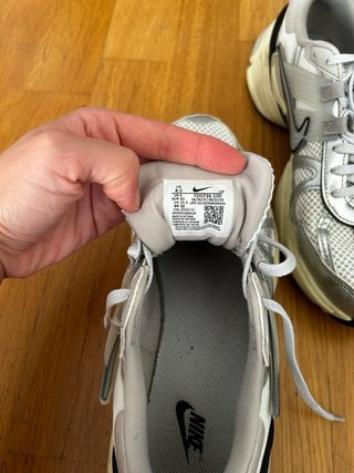Zapatillas Nike V2k Plata/Blanco | Talla 40