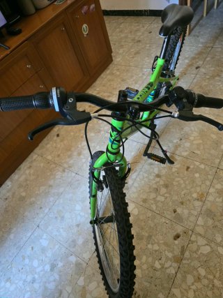 Bicicleta Montaña Neon Verde