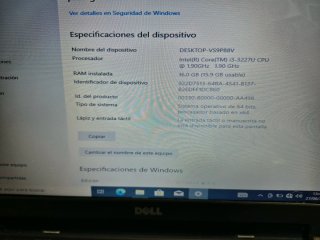 Portatile Dell Inspiron 15,6 SSD HDMI DVD