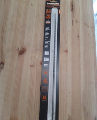 Broca de pared 6.0 mm x 40 cm