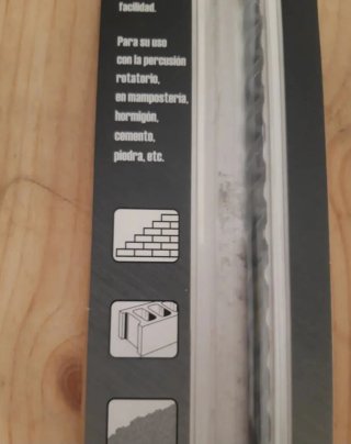 Broca de pared 6.0 mm x 40 cm