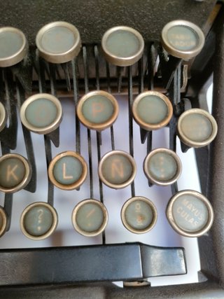 Máquina de escribir Underwood 1930s