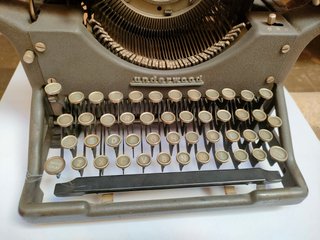 Máquina de escribir Underwood 1930s