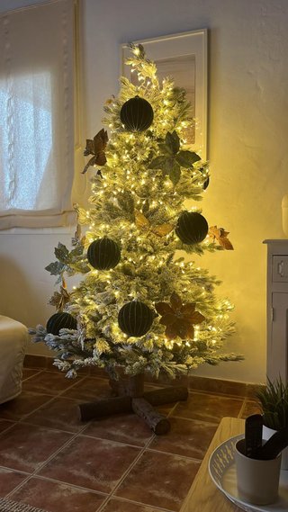 Árbol de Navidad Nevado Rauland