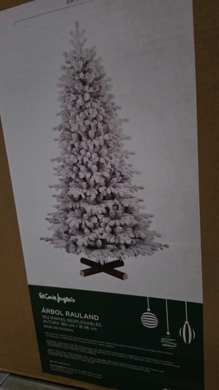 Árbol de Navidad Nevado Rauland