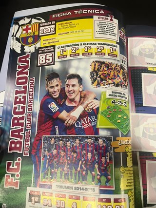 Álbum Liga Este 2015-16 Panini