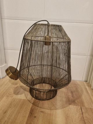 Lámpara de mesa metal