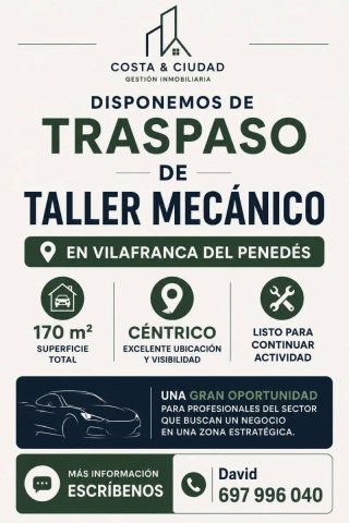 TRASPASO TALLER MECÁNICO