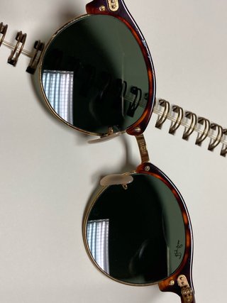 Ray Ban Clubmaster Round Marrones