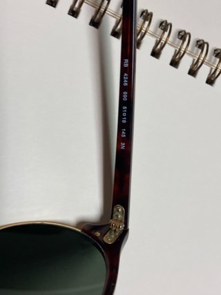 Ray Ban Clubmaster Round Marrones
