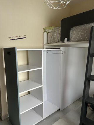 Dormitorio juvenil con escritorio