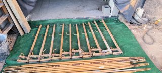 Sargentos de obra y barras
