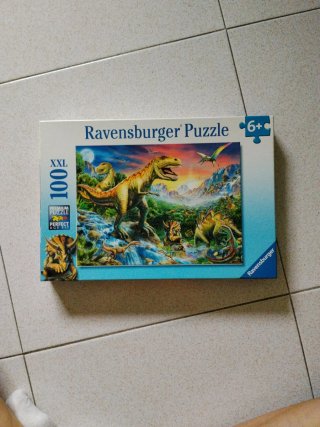 Puzzle Ravensburger 100 piezas Dinosaurios 6+