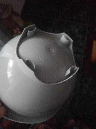 Bol mezclador gris