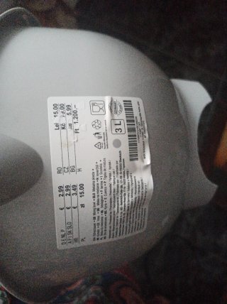 Bol mezclador gris