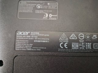Acer Aspire 3 A315 Nero portatile per parti