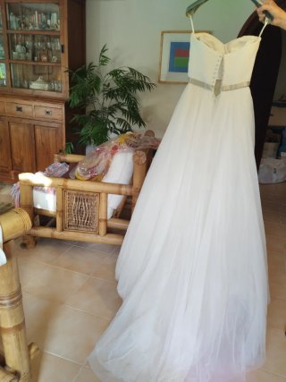 Vestido de Novia Blanco