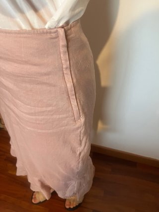 Gonna H&M ramia rosa antico S