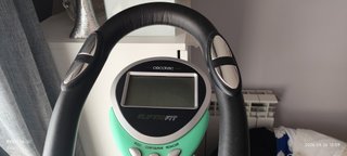 Bicicleta Elíptica Verde y Negra