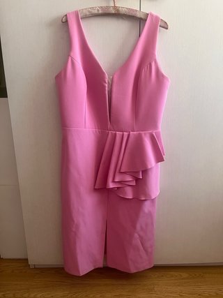 Vestido de fiesta rosa