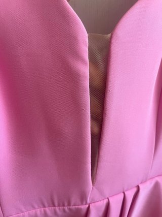 Vestido de fiesta rosa