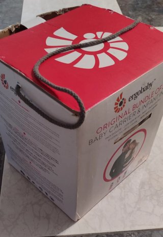 Portabebés Ergobaby Negro + Cojín