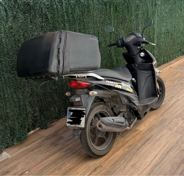 Suzuki Address Negra - Avería Motor