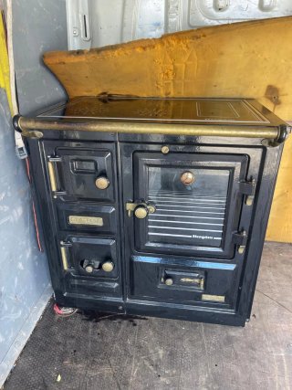 Cocina de Hierro Hergóm Negra